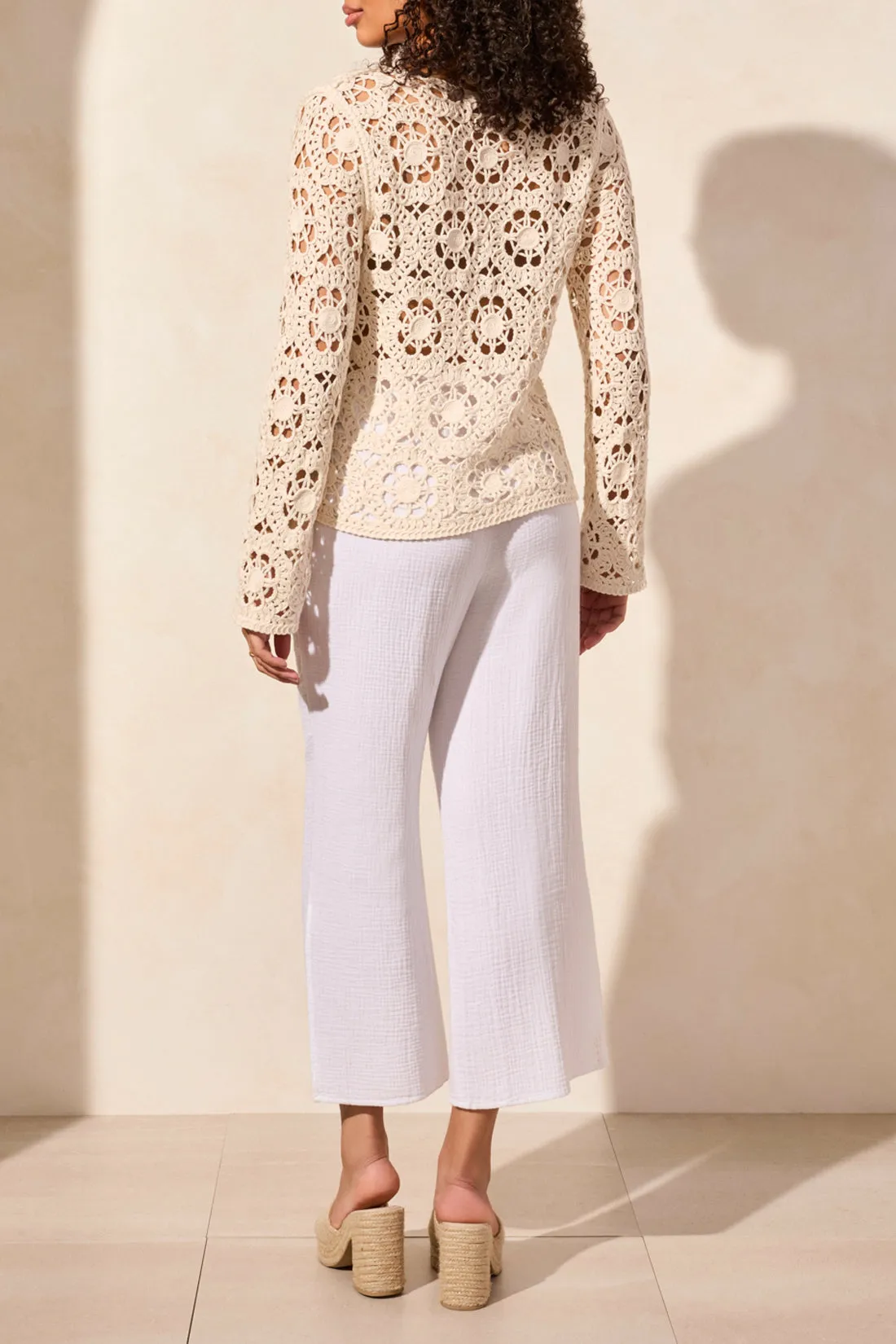 Crochet V-Neck Top