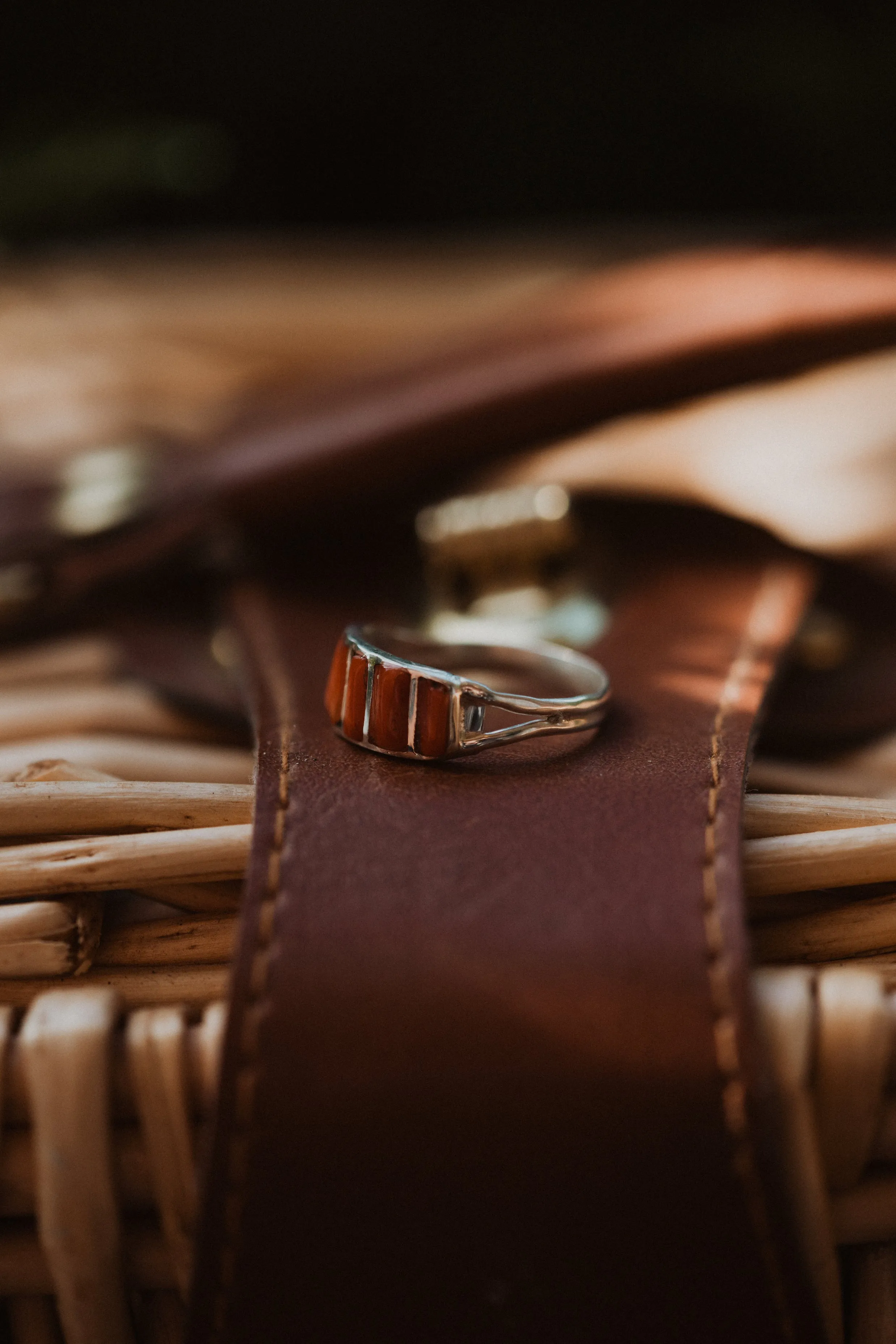Cru Ring | Coral - FINAL SALE