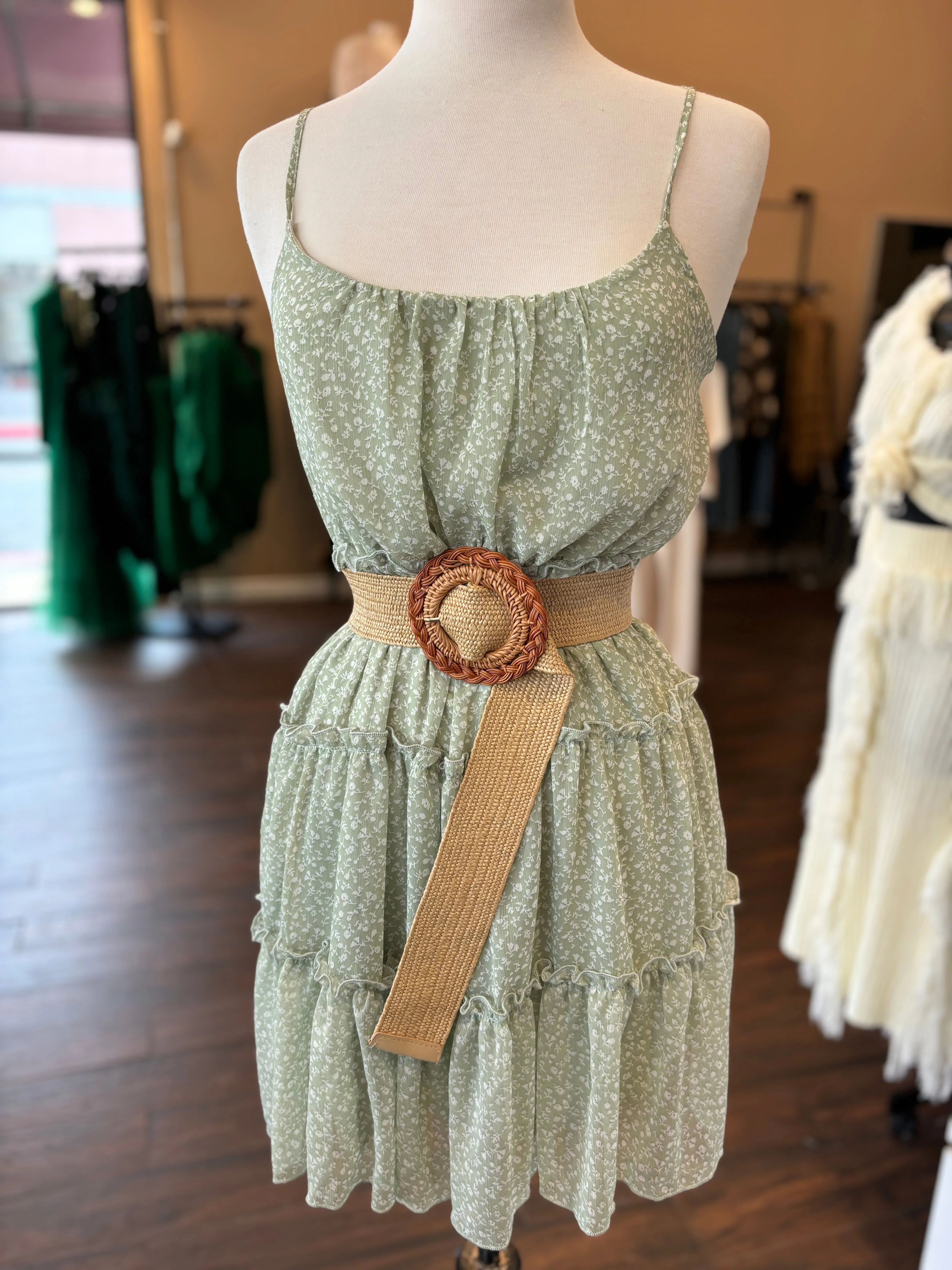 Daisy Print Dress