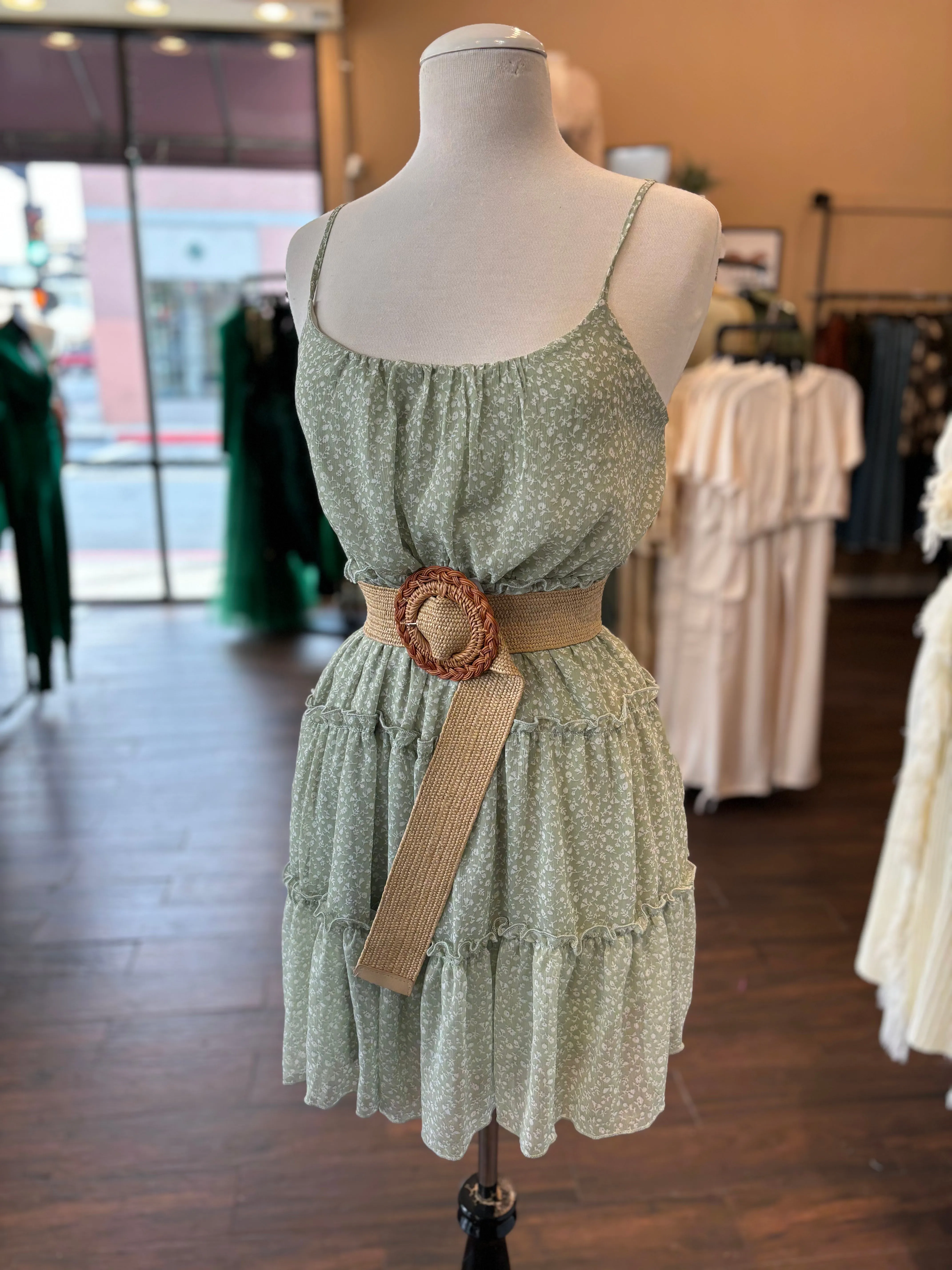 Daisy Print Dress