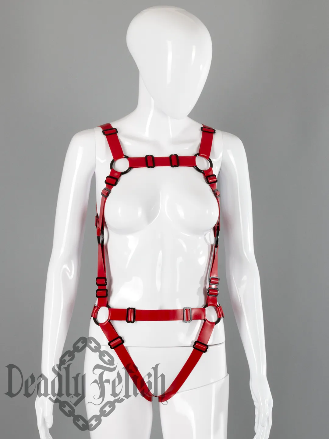 Deadly Fetish Latex: Basic Harness #25