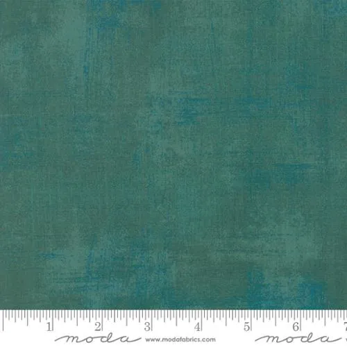 Deep Jade Grunge Basic -- BasicGrey-- Moda Fabrics