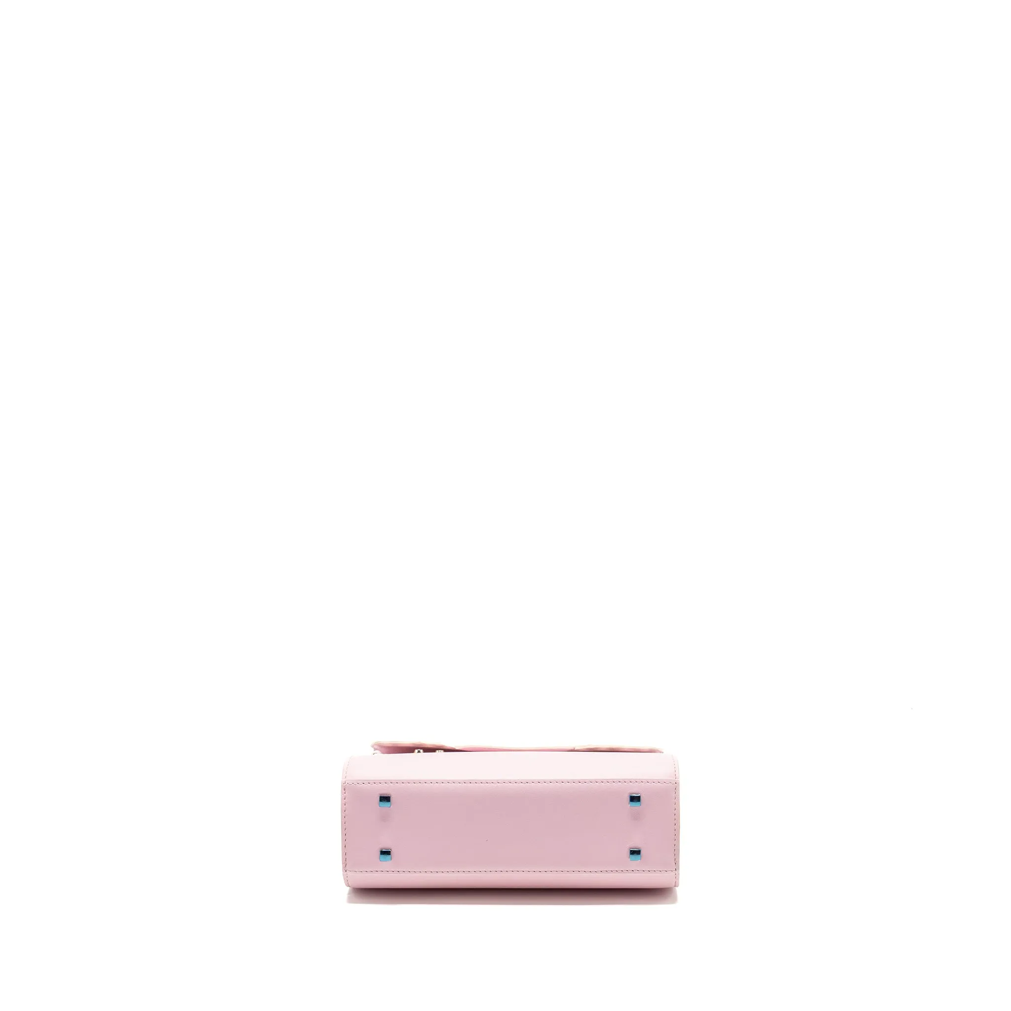 Delvaux Small Tempete Tote Bag Calfskin Light Pink SHW