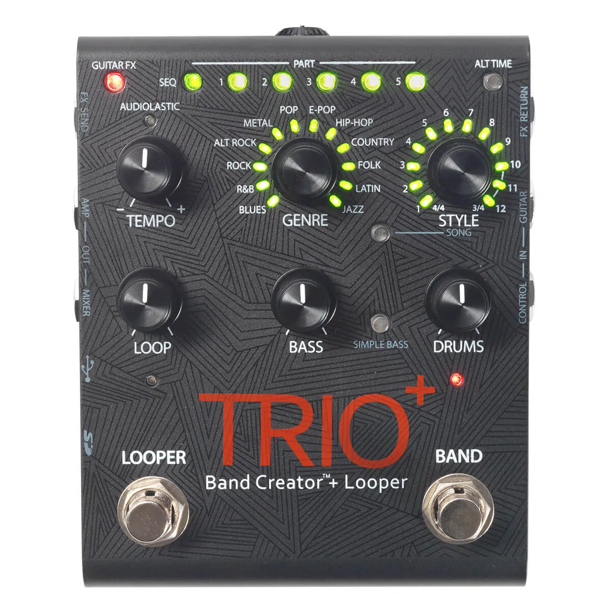 Digitech Trio  Band Creator and Looper Pedal