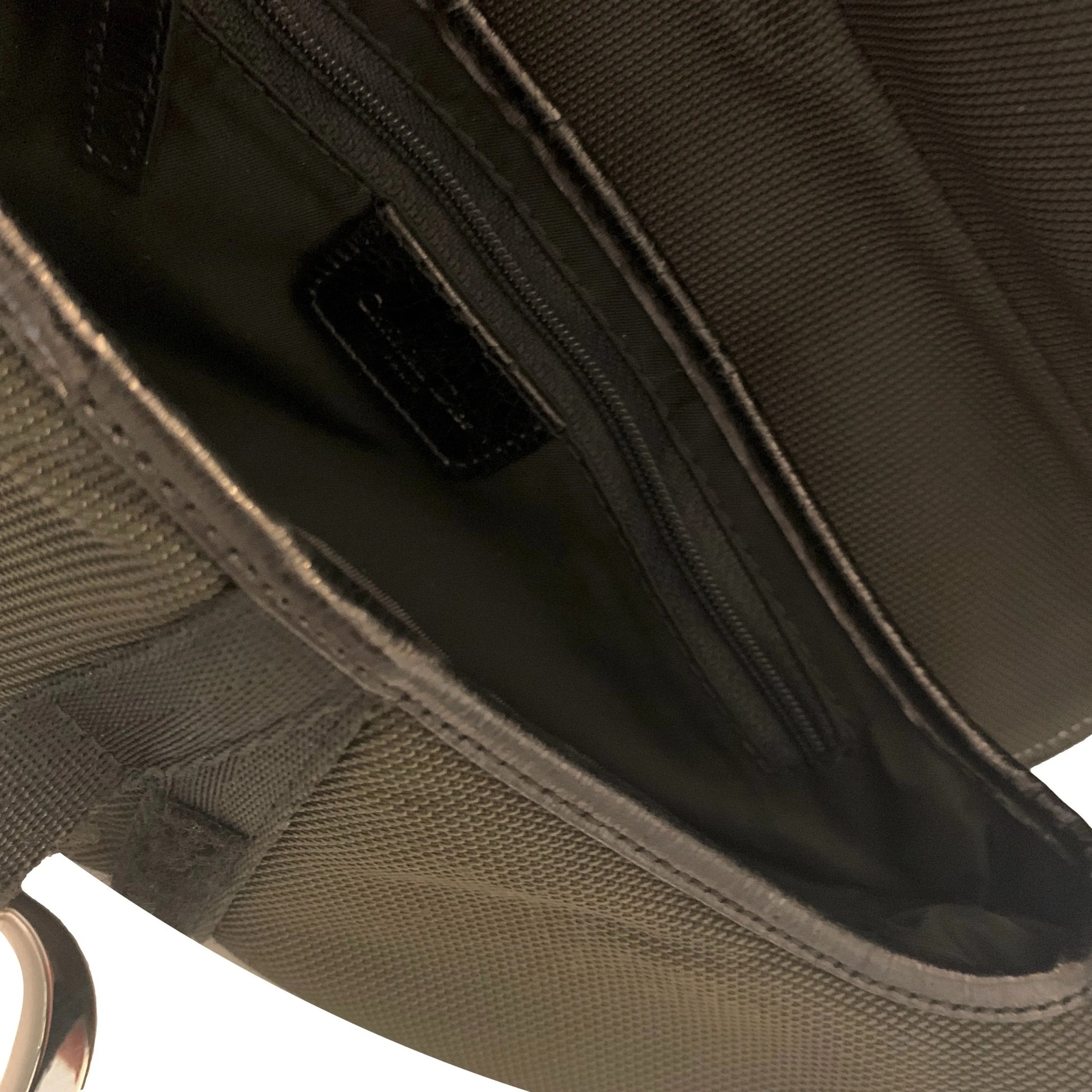 Dior Dark Grey Sport Saddle Bag