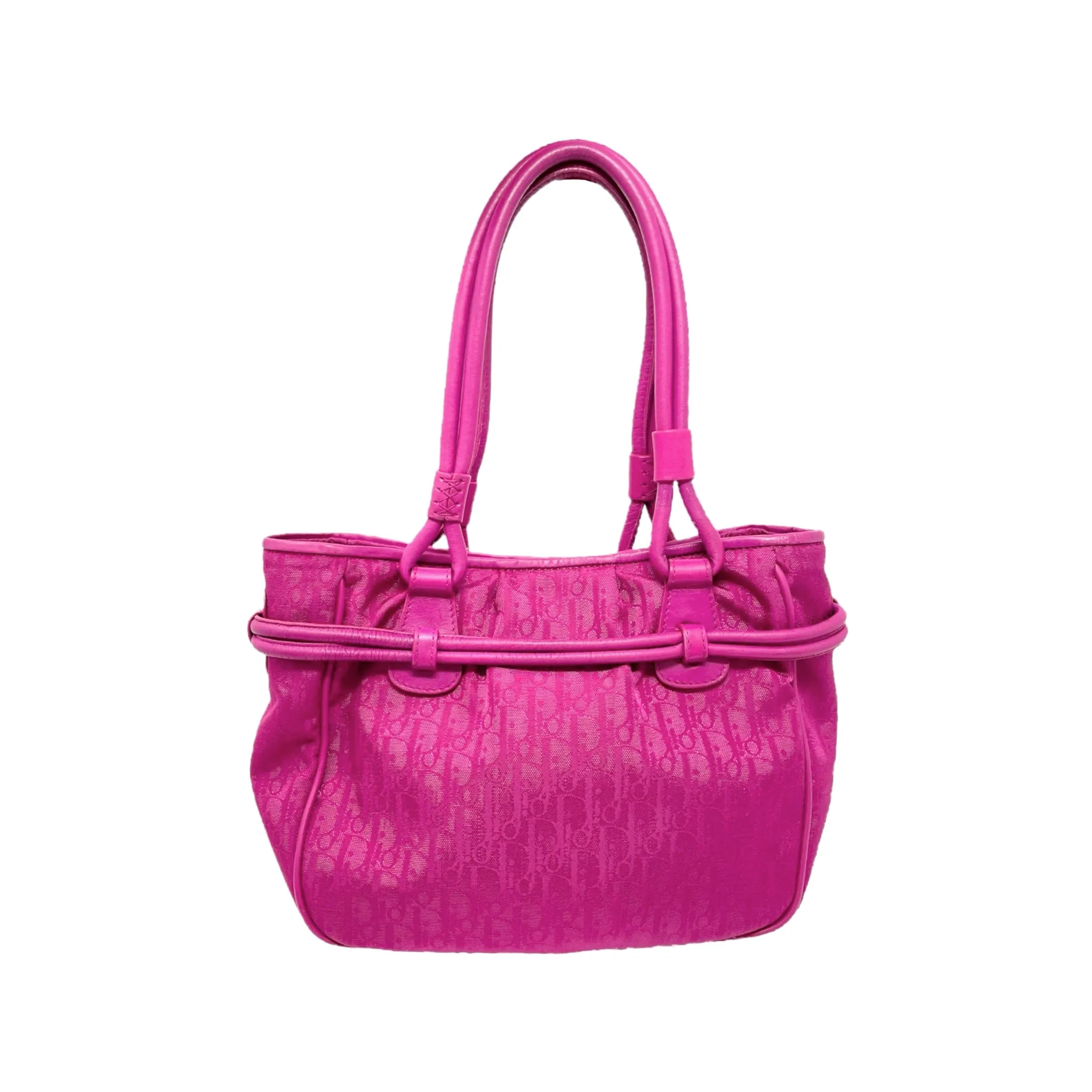 Dior Pink Logo Shoulder Bag
