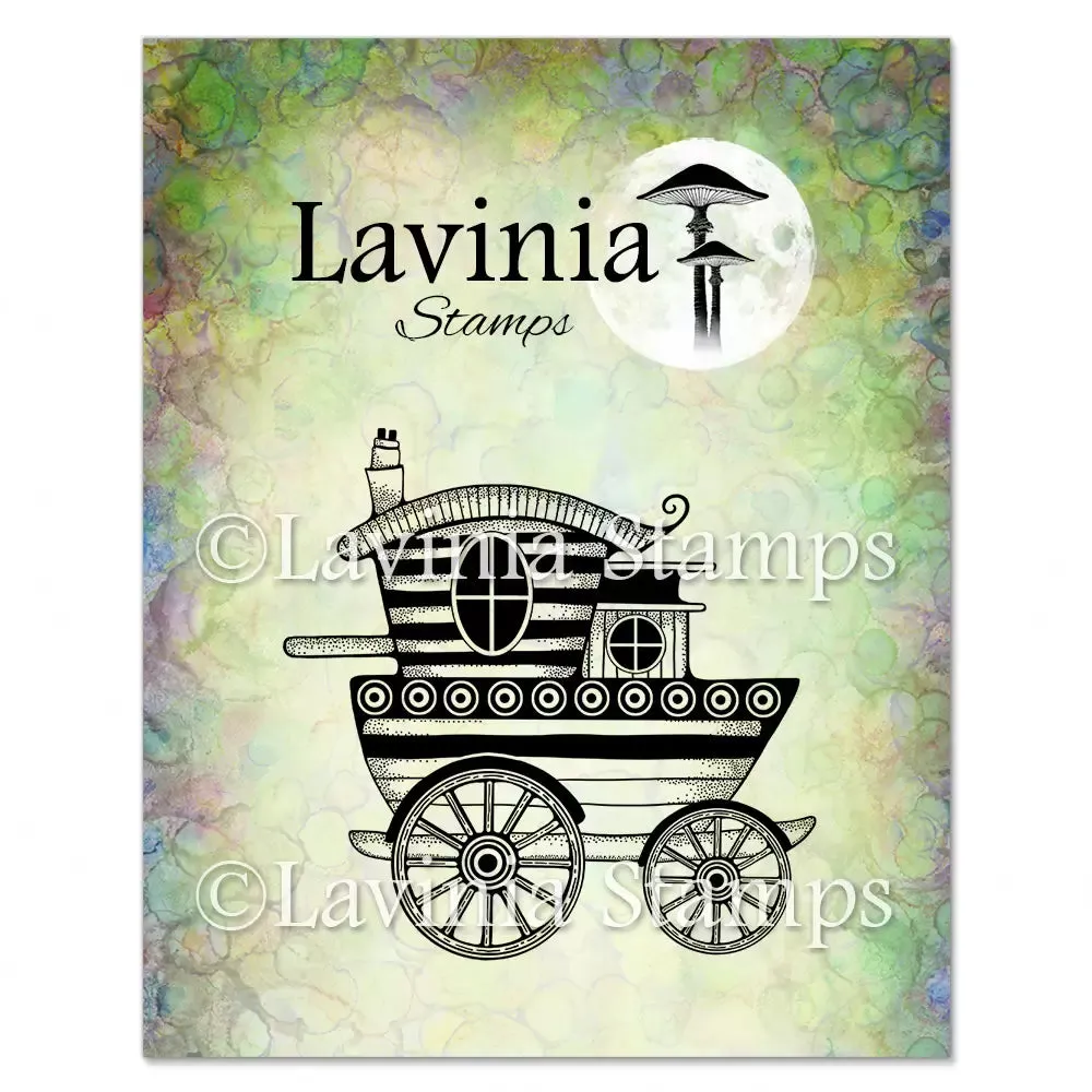Discontinued Carriage Dwelling Stamp LAV825