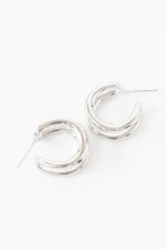 Double Hoop Earrings