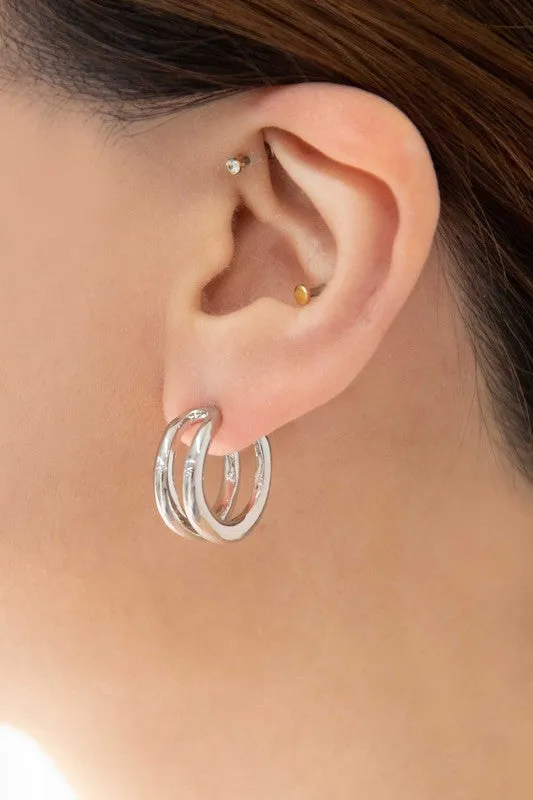 Double Hoop Earrings