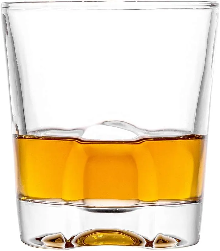 Double Old Fashioned Glasses Waterford Set of 4 with Gift Box