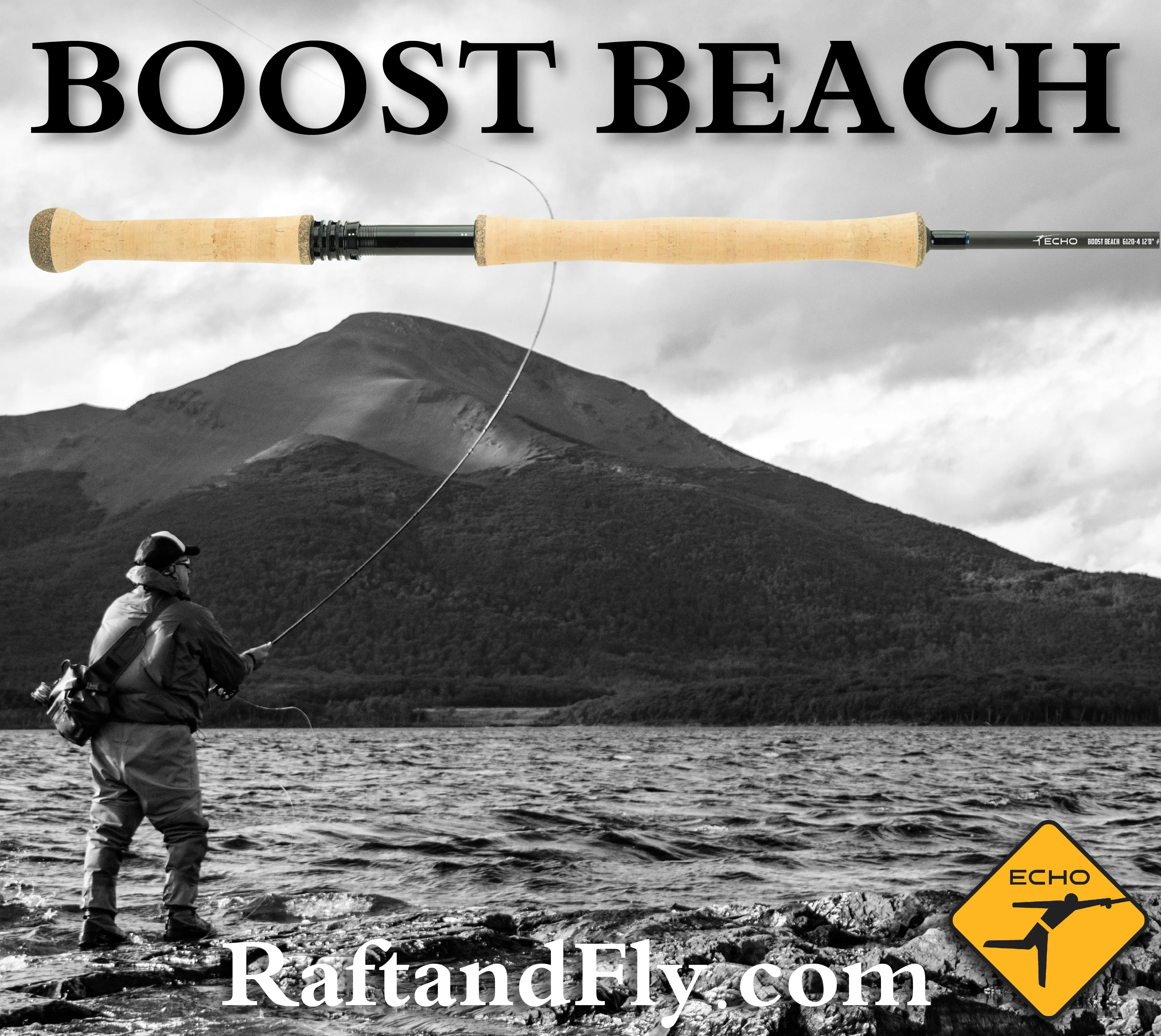 Echo Boost Beach 7wt 12'1" Fly Rod