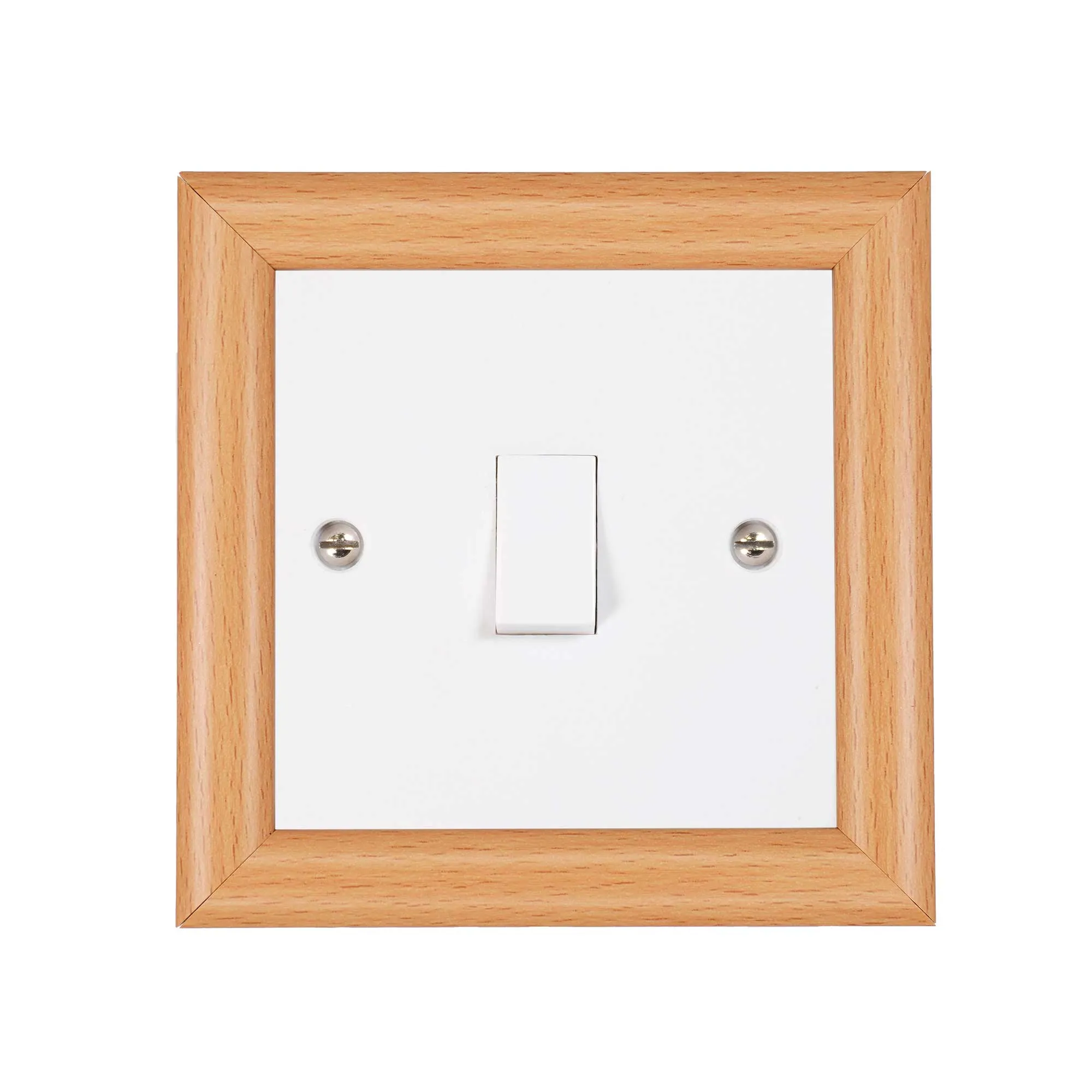 ElekTek Decorative Switch Surround Frame Cover Finger Plate Contemporary