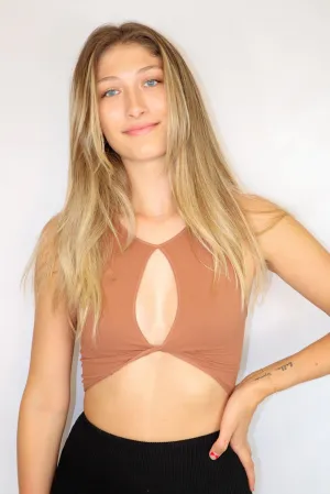 Emily Tank Cognac