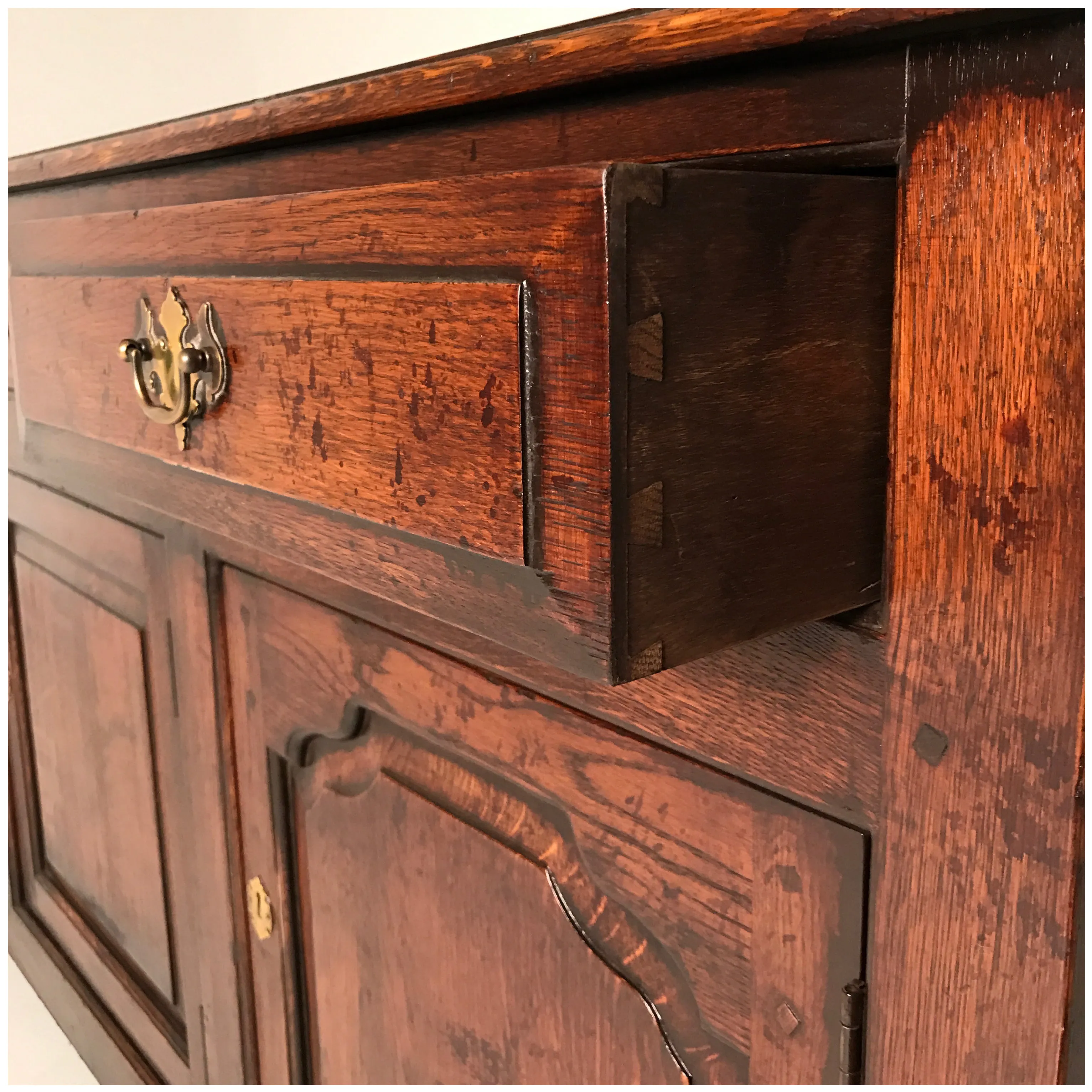 English Enclosed Low Dresser