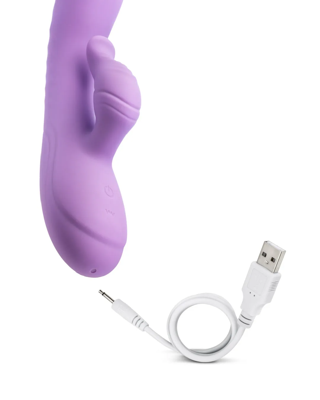 Evelyn Beginner G-Spot Rabbit Vibrator - Purple
