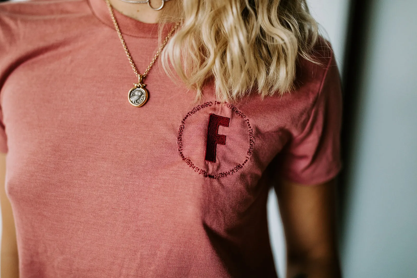 F Logo Crop Tee