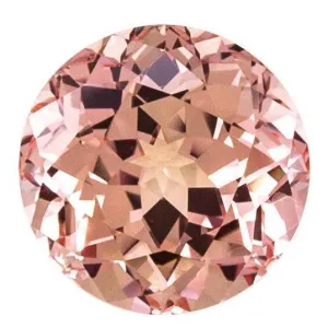 FAB Lab-Grown Round Champagne Stone Size