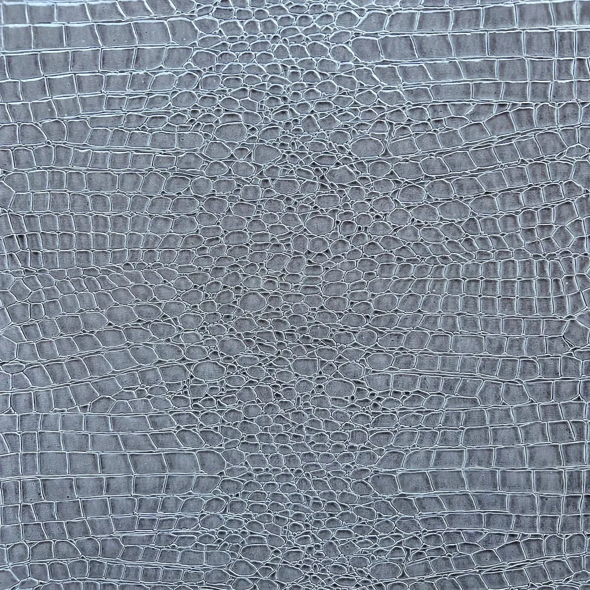 Faux Crocodile Vinyl Fabric
