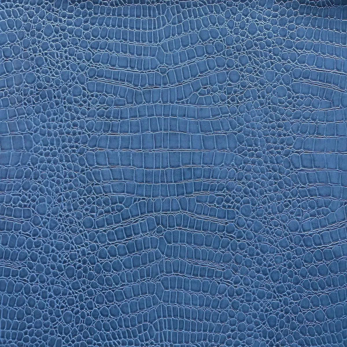 Faux Crocodile Vinyl Fabric