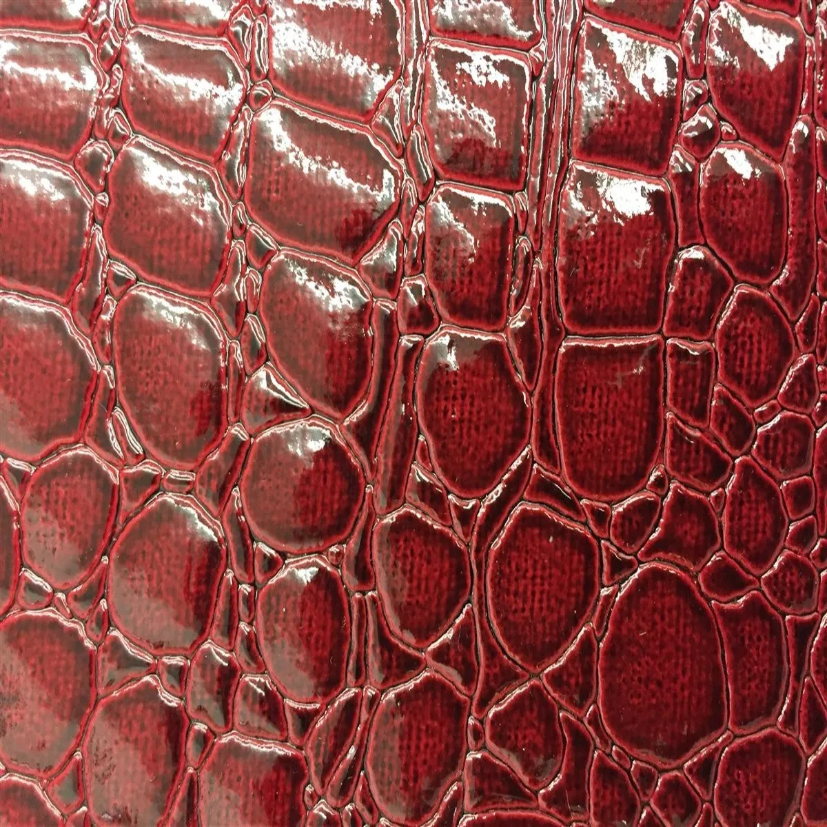Faux Crocodile Vinyl Fabric