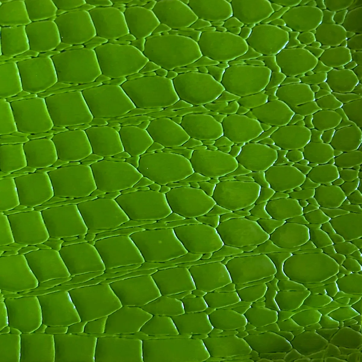 Faux Crocodile Vinyl Fabric