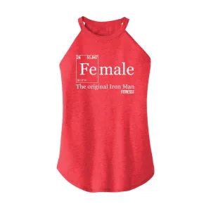 Female Ironman Rocker Tank Top
