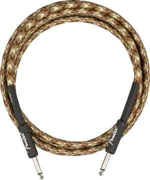 Fender Professional Series Instrument Cable, Straight/Straight, 10', Desert Camo