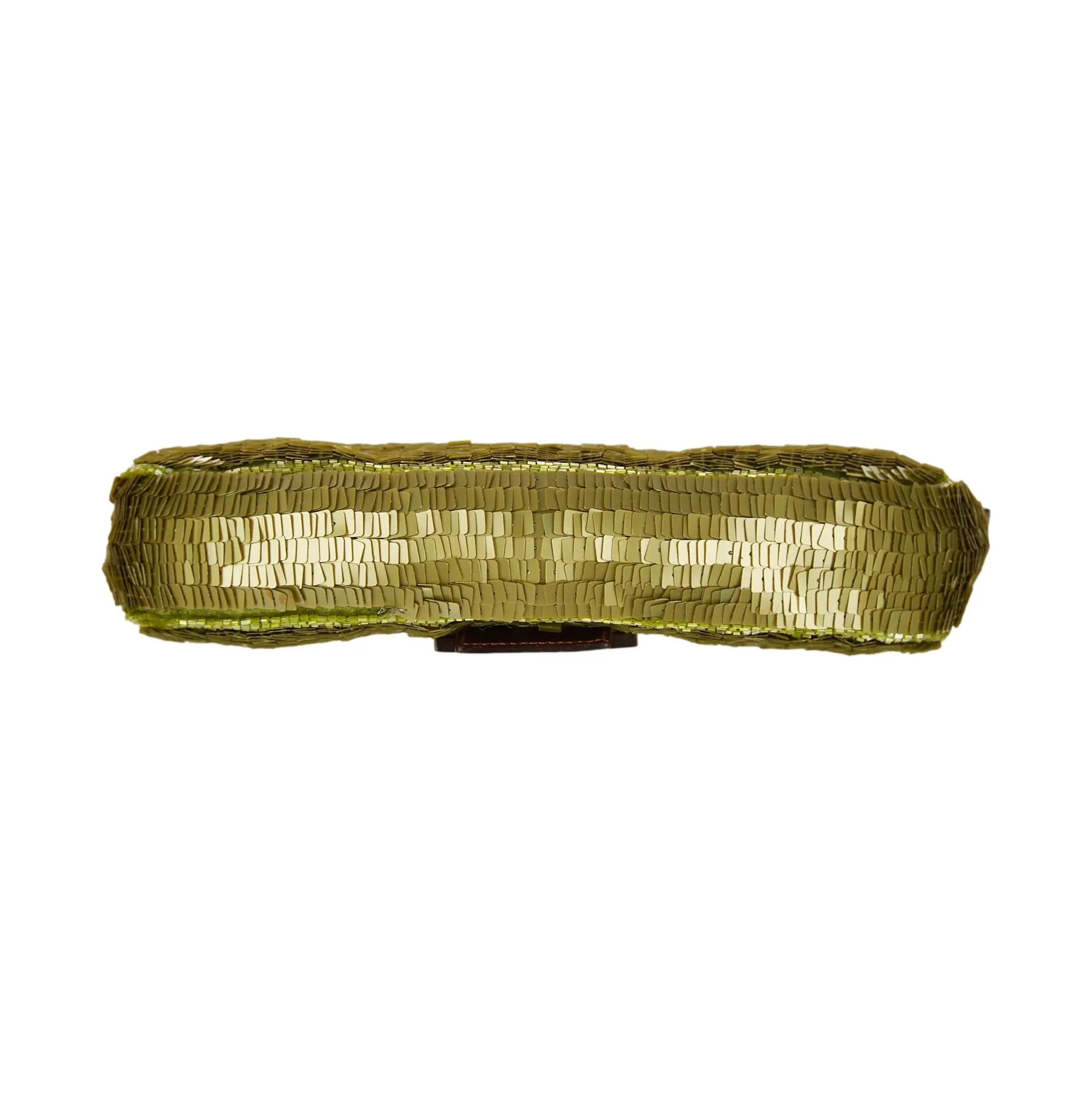 Fendi Green Sequin Baguette