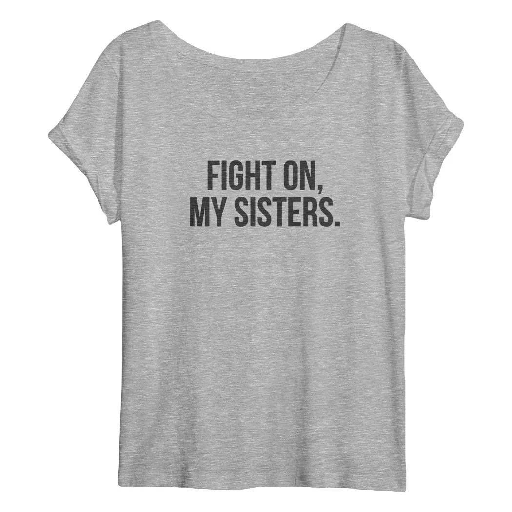 FIGHT ON Flowy Women's T-Shirt