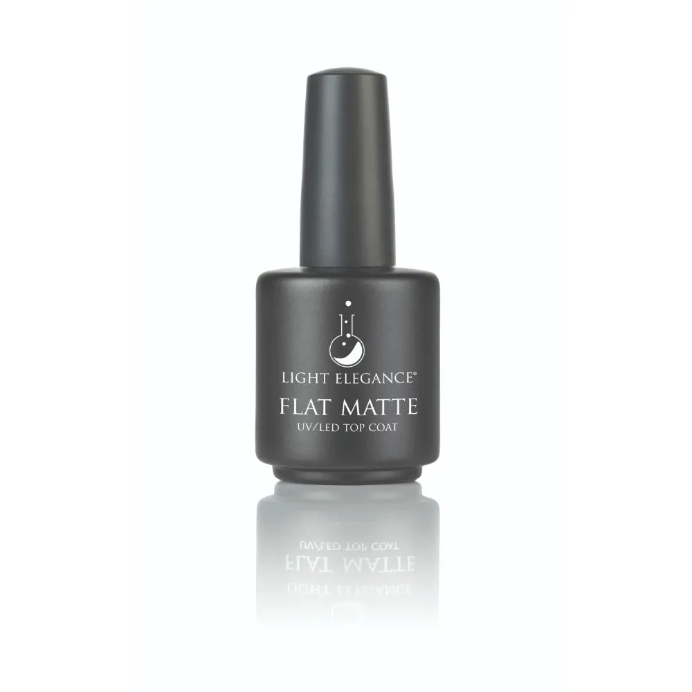 Flat Matte UV/LED Top Coat, 15 ml