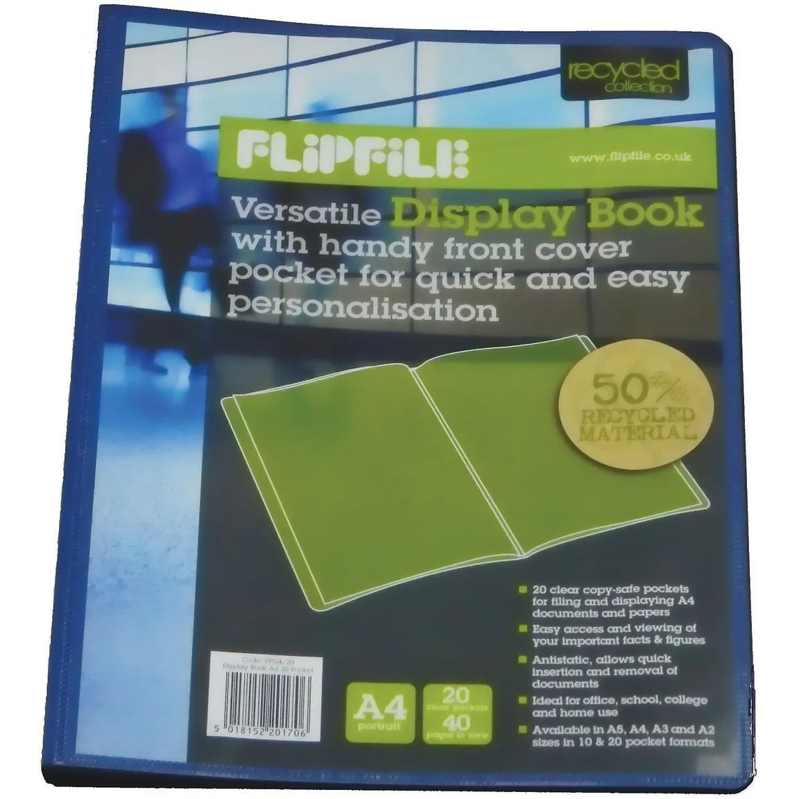 Flipfile Display Book - A4 (20 pockets)