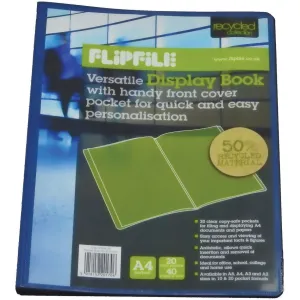 Flipfile Display Book - A4 (20 pockets)