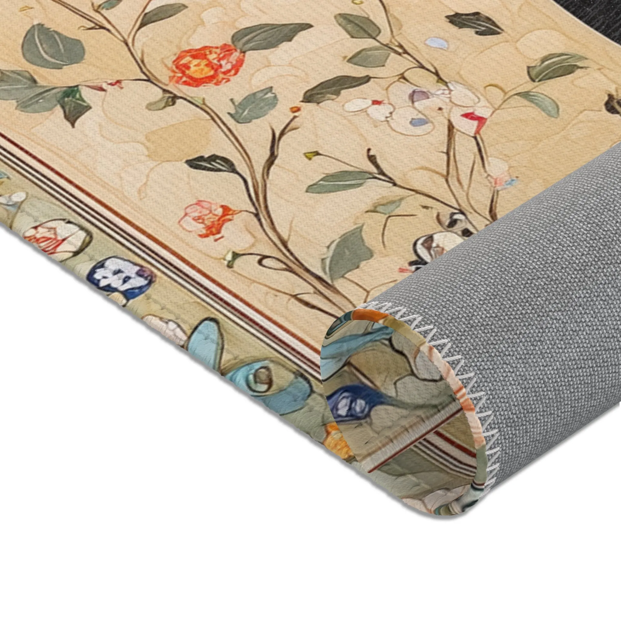 Floral & Figurative Art Rug