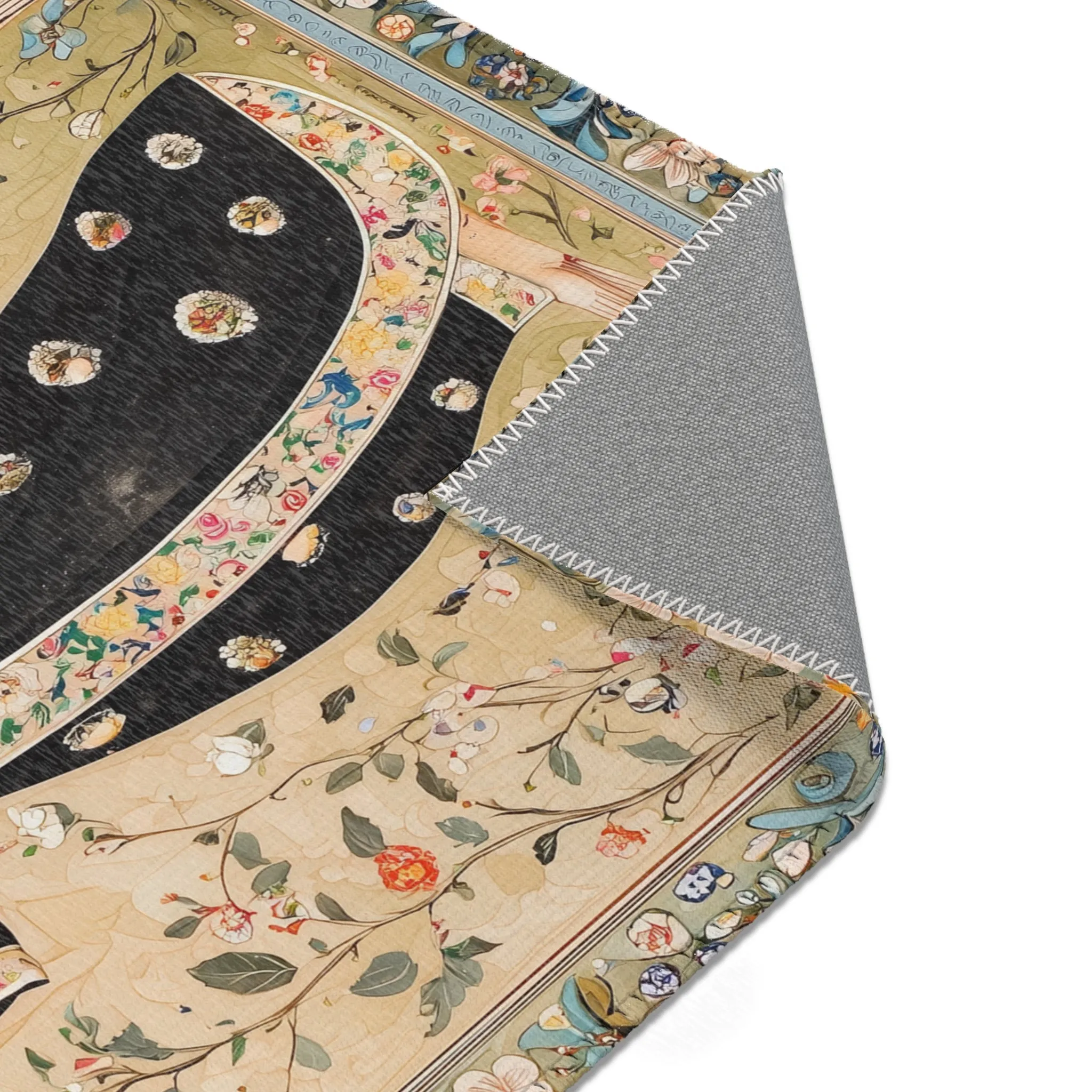 Floral & Figurative Art Rug