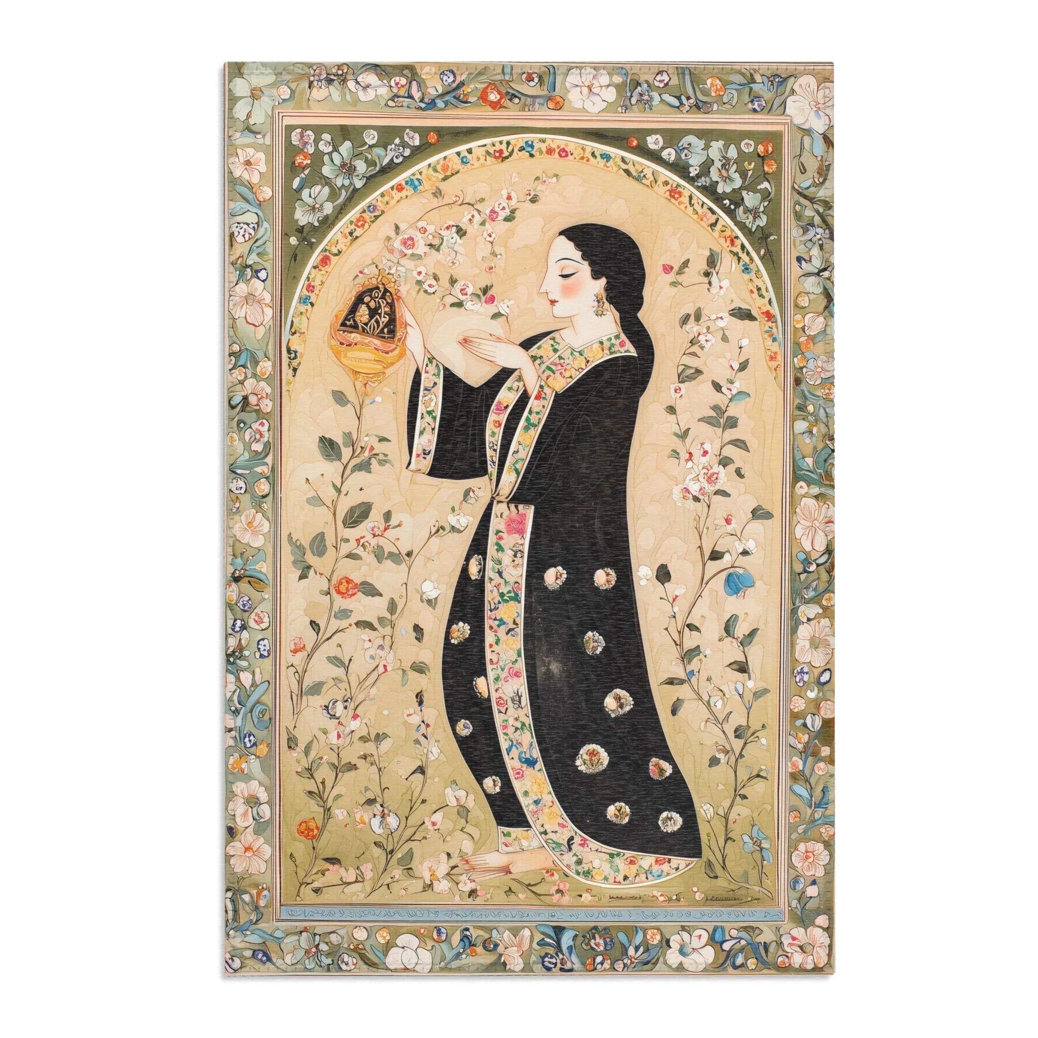 Floral & Figurative Art Rug