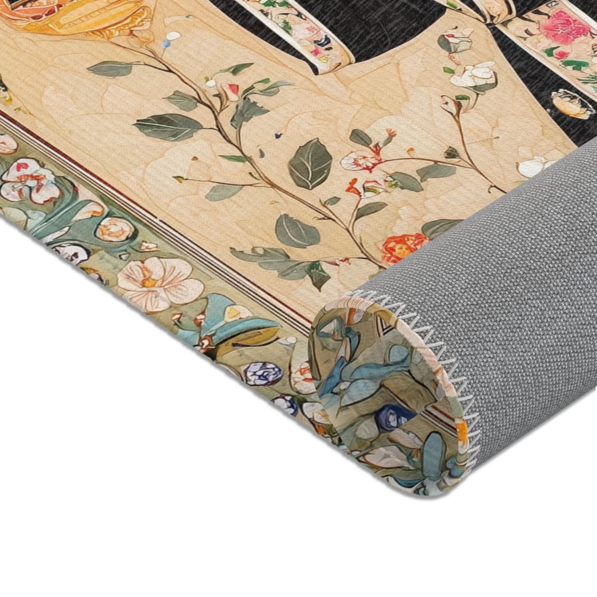 Floral & Figurative Art Rug