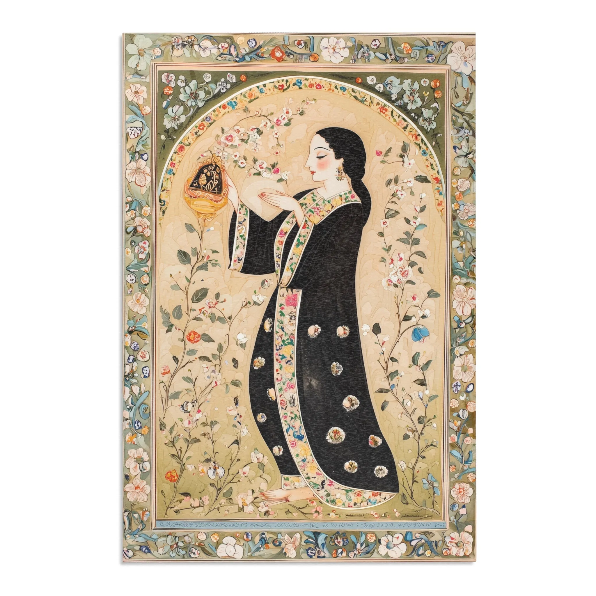 Floral & Figurative Art Rug