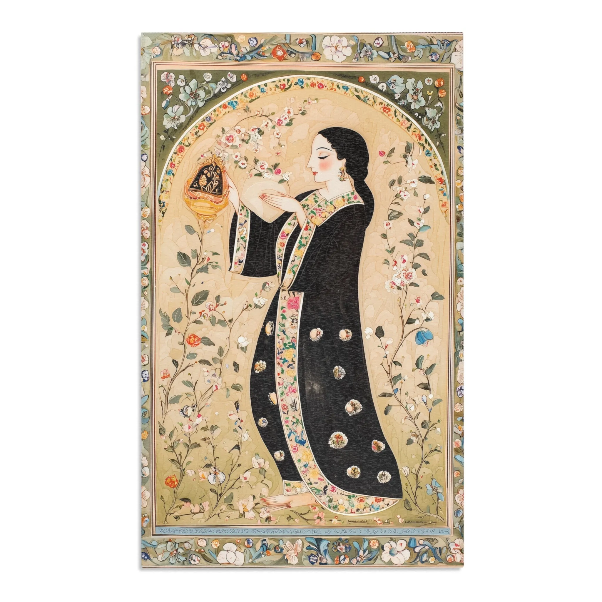 Floral & Figurative Art Rug