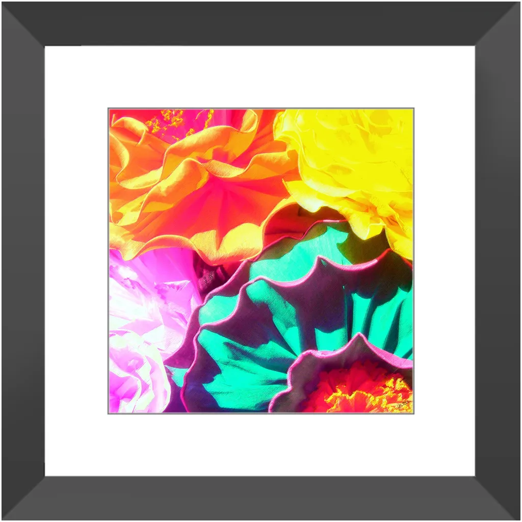 Flores Framed Art Print