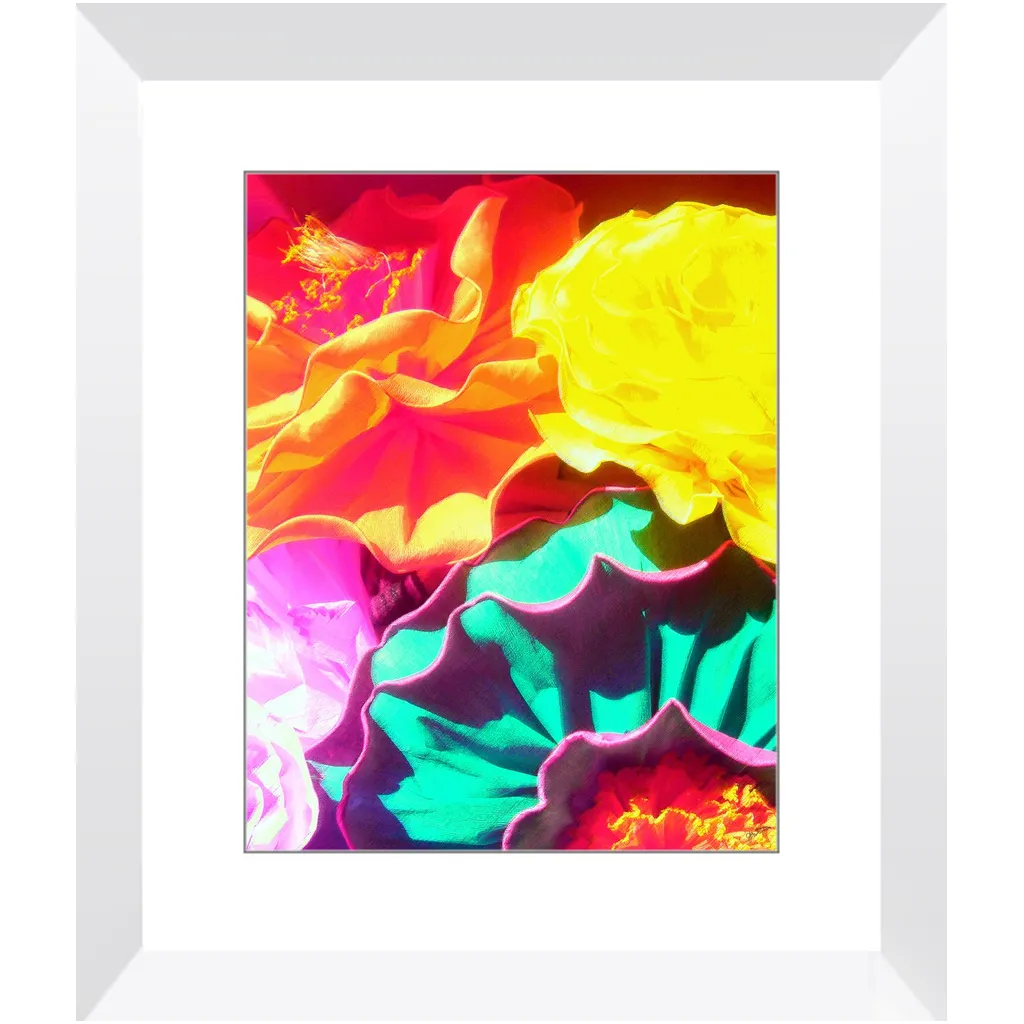 Flores Framed Art Print