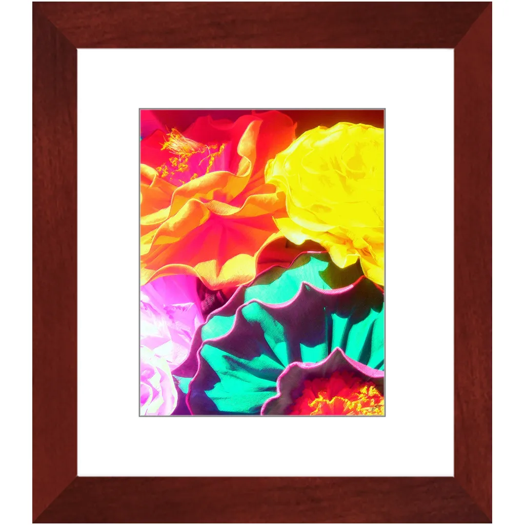 Flores Framed Art Print