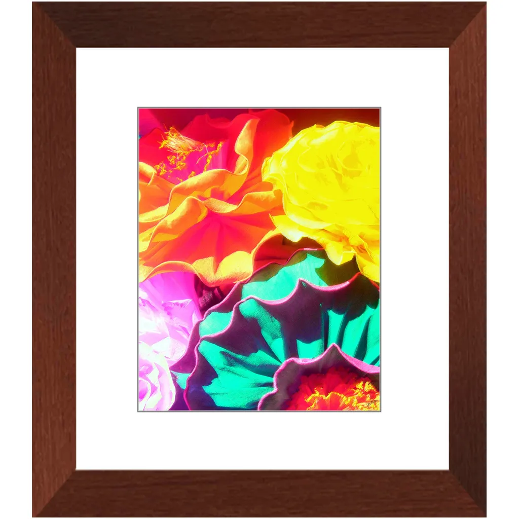 Flores Framed Art Print
