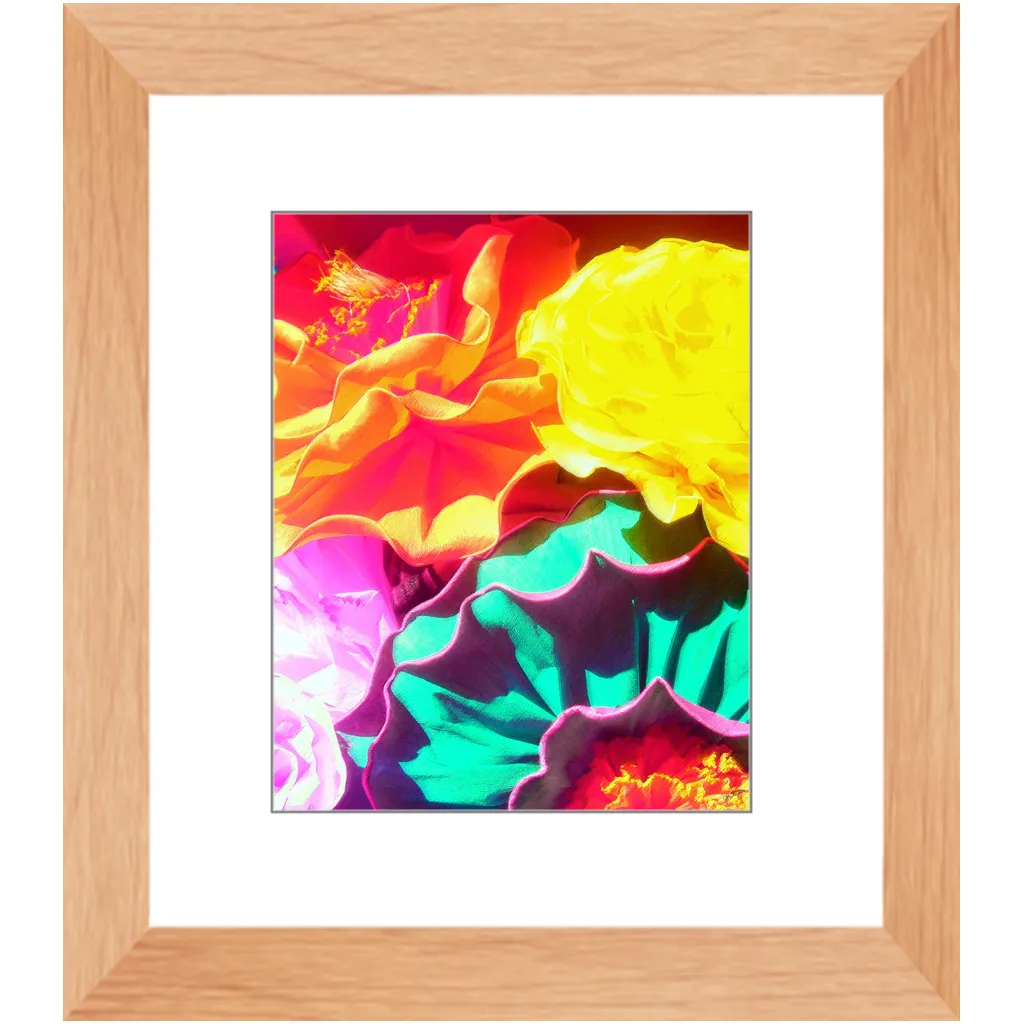 Flores Framed Art Print