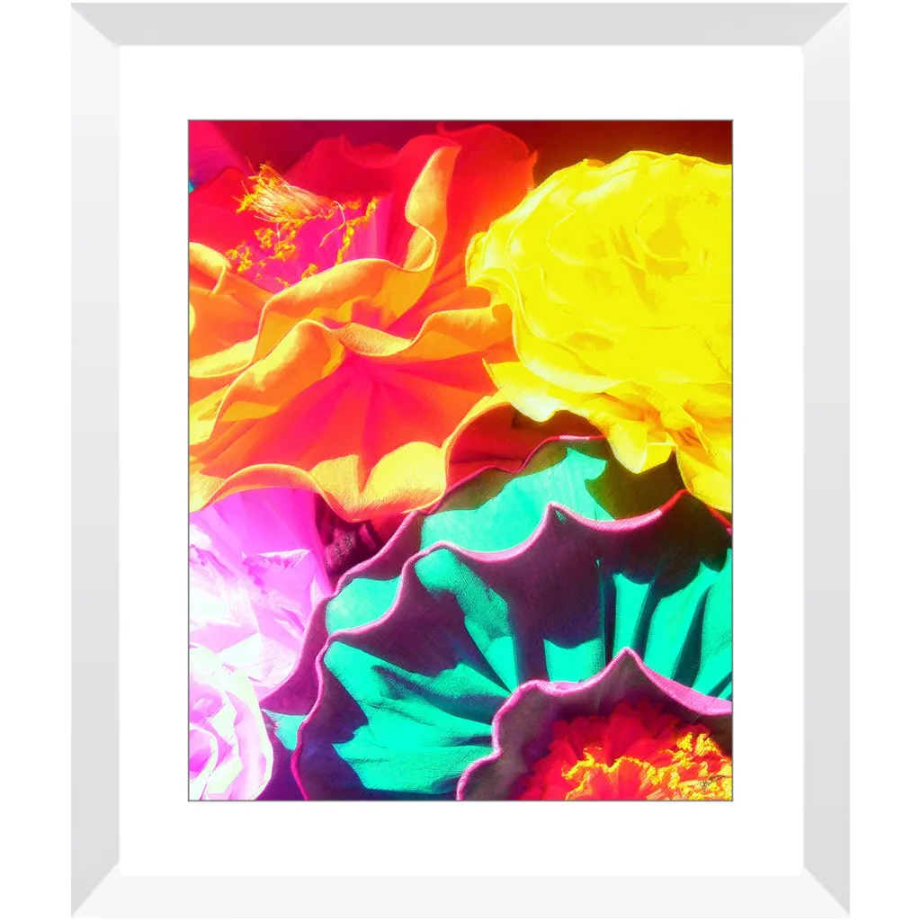Flores Framed Art Print