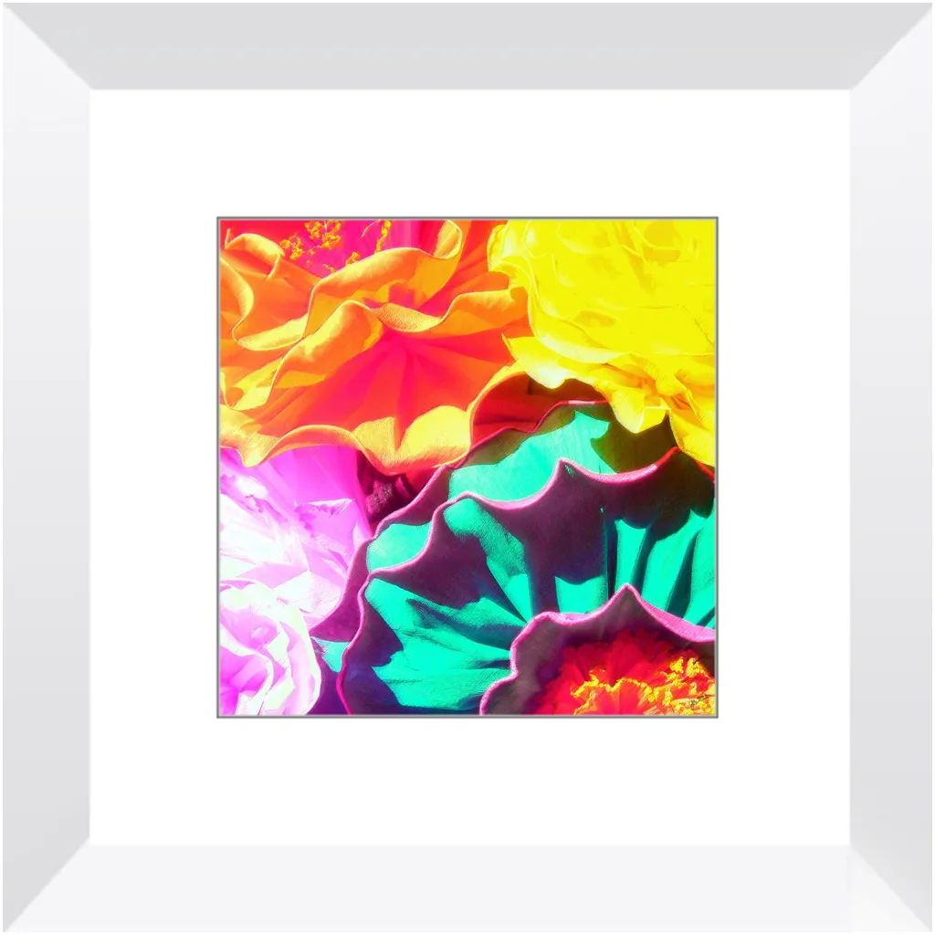 Flores Framed Art Print