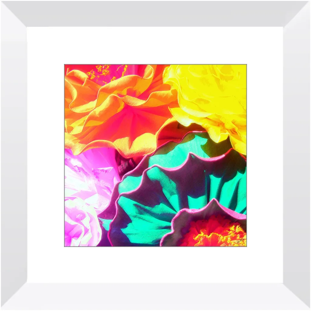 Flores Framed Art Print