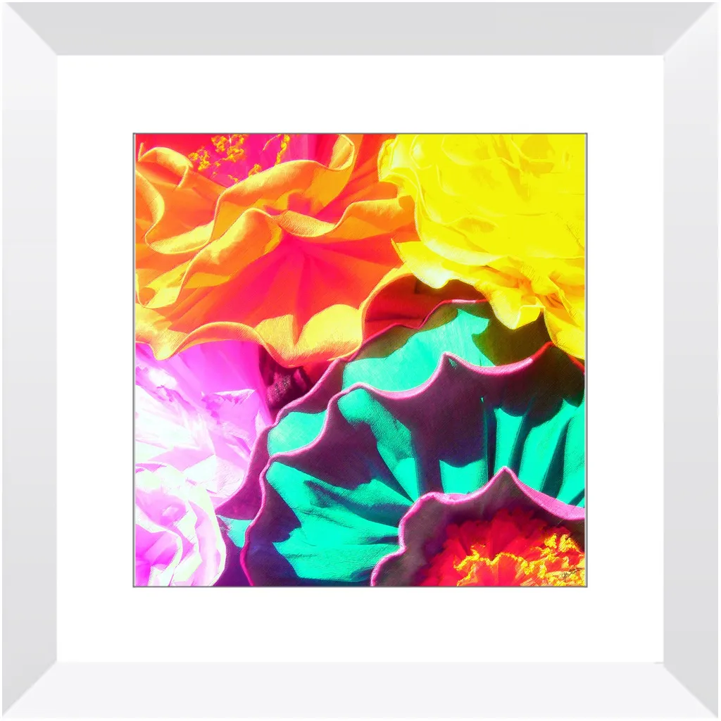 Flores Framed Art Print