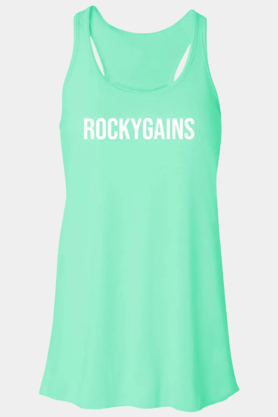 Flowy Racerback Tank - Mint