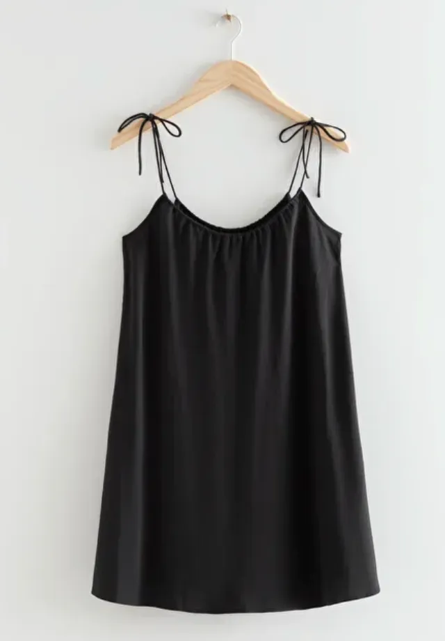 Flowy Strap Mini Dress