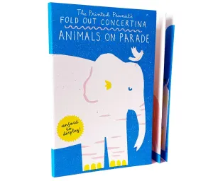 Fold Out Concertina : Animals On Parade